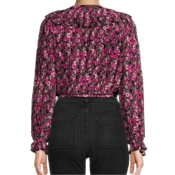 ENDLESS ROSE RUFFLE CROP TOP - Picture 2 of 3